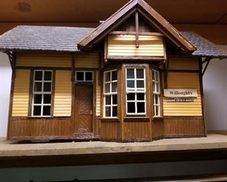 Handmade miniature  wooden building
