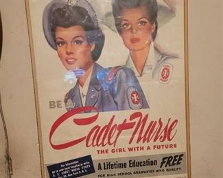 Be A Cadet Nurse NE Poster No 3