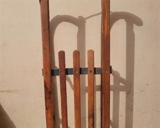 Antique Dados Germina Wooden Sled