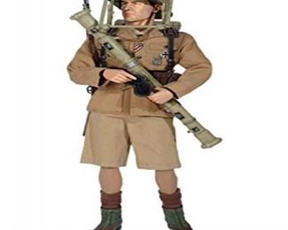 Ulrich Schafer DAK Atillery Rangefindeer, I./flak-Regiment 12 inch Action Figure by Dragon