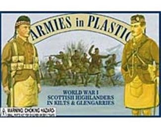 Armies In Plastic Wwi Scottish Higlanders Offered By Classic Toy Soldiers, Inc