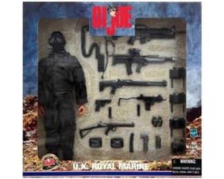 G.I. Joe U.K. Royal Marine 12" Figure and Weapon Set