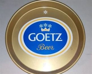 Vintage Goetz Beer Tray