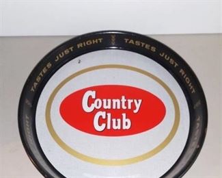 Vintage Country Club Beer Tray