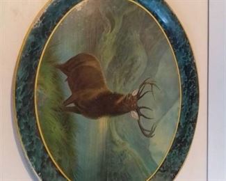 Vintage Deer Tray