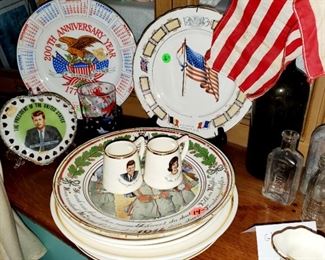 Presidential plates,  collector plates