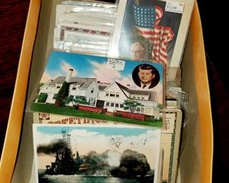 Military postcards, presidential postcards