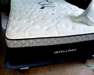 Intellibed, queen adjustable bed , foot and head adjustable 
