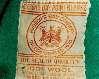Hudson Bay, wool blanket, 
