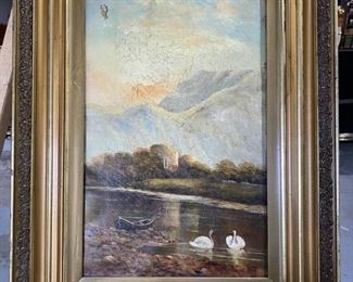 Autumn Lake Landscape