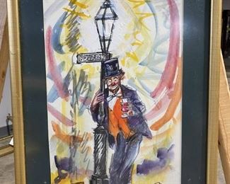 Beautiful Clown Painting