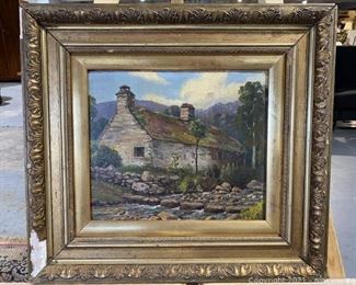 Cob Cottage Painting