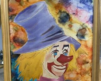 Happy Clown Painting