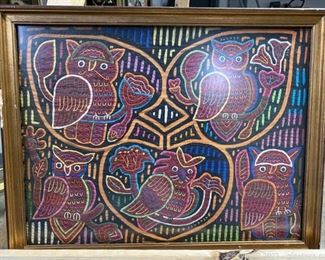 Hand Sewn Panama Kuna Mola