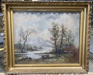 Mountain Lake Landscape