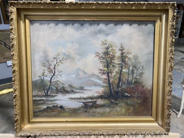 Mountain Lake Landscape