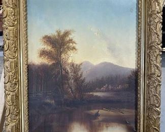 River Landscape Painting