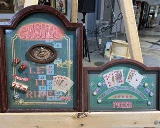 Set of 2 3D Sign Wall Arts