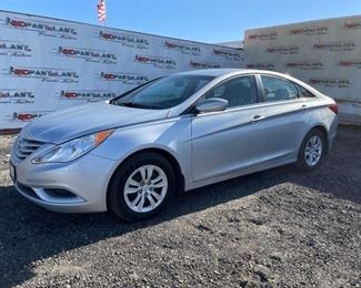 #89 • 2012 Hyundai Sonata: CURRENT SMOG
Year: 2012
Make: Hyundai
Model: Sonata
Vehicle Type: Passenger Car
Mileage:90369
Plate: 6YAT522
Body Type: 4 Door Sedan
Trim Level: GLS
Drive Line: FWD
Engine Type: L4, 2.4L
Fuel Type: Gasoline
Transmission: Manual 
VIN #: 5NPEB4AC9CH498660

DMV Registration: $206 
Doc Fee: $70 
Smog Fee: $60
Sold on Application for Duplicate Title 

Features and Notes: Ice Cold AC, Power Windows, Mirrors, Door locks, XM Compatible Runs Drives 2 keys with key fobs
