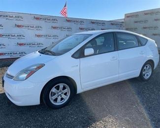 #110 • 2009 Toyota Prius CURRENT SMOG 
Year: 2009
Make: Toyota
Model: Prius
Vehicle Type: Passenger Car
Mileage: 63,081
Body Type: 4 Door Hatchback
Trim Level: Standard; Touring
Drive Line: FWD
Engine Type: L4, 1.5L
Fuel Type: Gasoline
Horsepower: 76HP
Transmission:
VIN #: JTDKB20U797880572

Estimated DMV Registration: $170-$230 Depending on Sale Price 
Doc Fee: $70
Smog Fee: $60

Features and Notes:
Clean California Title in Hand 