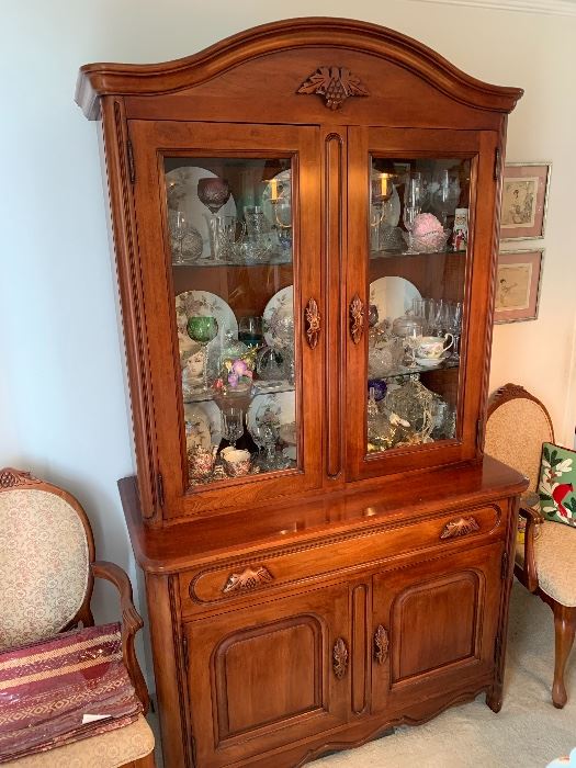 Davis Cabinet China cabinet -cabinet sold, chine remains