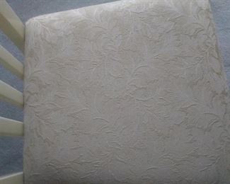 Design of the seat of the dining chairs.