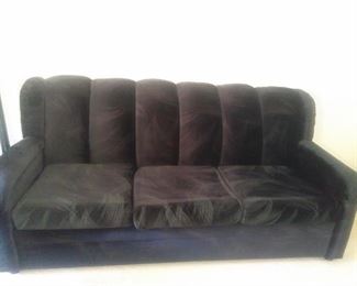 Very cozy and comfortable sofa bed that comfortably fits 3 people.
