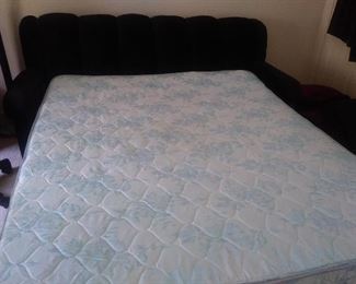 Sofa bed fully open.  It is a queen size bed. The mattress was hardly used.  Feels like new.