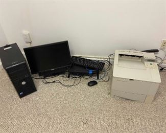 Dell Computer With Printer