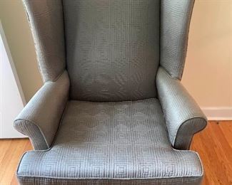 Green Wingback Chair