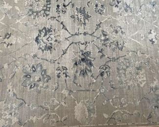 Premier Floral Blue Area Rug