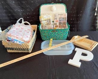 Sewing Basket For A Rainy Day