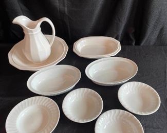 White Dishes