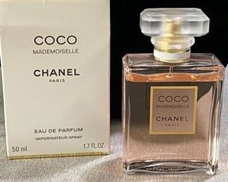 Chanel Paris COCO Mademoiselle Eau De Parfum 1.7oz Almost Full Boxed
