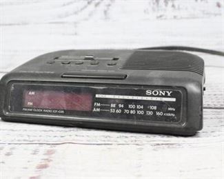 Retro Sony Digital Alarm Clock