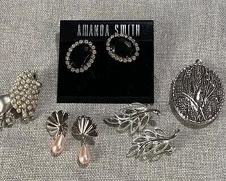 Silver Tone Jewelry Lot