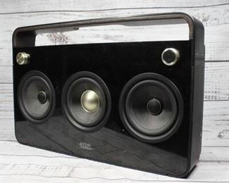 TDK 3 Speaker Boombox Audio System TP6803BLK Life on Record