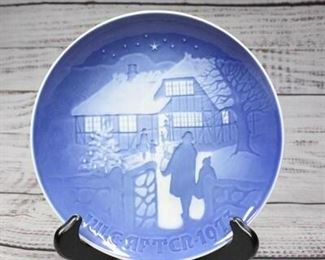 Vintage Bing Grondahl Country Christmas Collector Plate