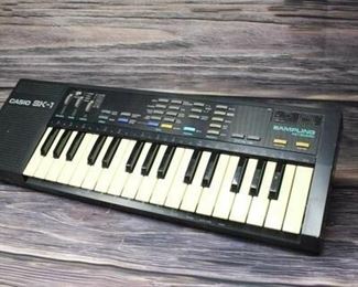 Vintage Casio SK1 Sampling Keyboard