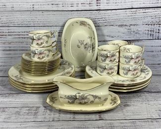 Vintage Epiag Czechoslovakia Pastelle China Dish Set 26 pieces