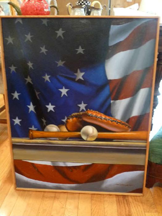 One of kind Oil Painting by Bill Williams
