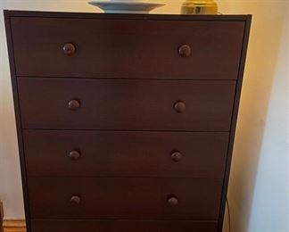 Ikea chest of drawers - $50, Soup Tureen - $20
