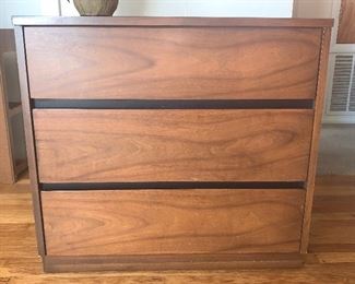 Mid Century 3 Draw Short Dresser 32"L x 30"H x 18"D