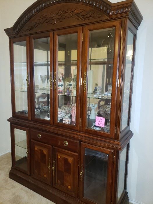 Lighted China Cabinet 