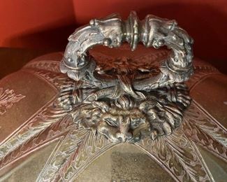 Silver Plate Meat Dome