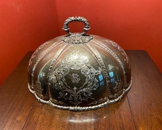 Silver Plate Meat Dome