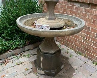Concrete Fountain