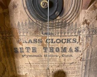 Antique Seth Thomas Clock