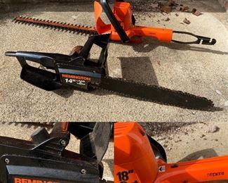 Remington 14’ Limb & Trim Saw
18” Cut Black & Decker Trimmer 