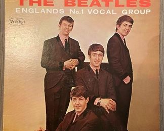 Vintage Introducing The Beatles England’s No. 1 Vocal Group Vinyl Record Album